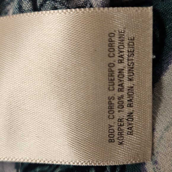 Anthropologie MAEVE Floral Print Bohemian Style Popover Top, size XL - Picture 11 of 13